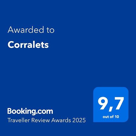 הוילה Confrides Corralets מראה חיצוני תמונה